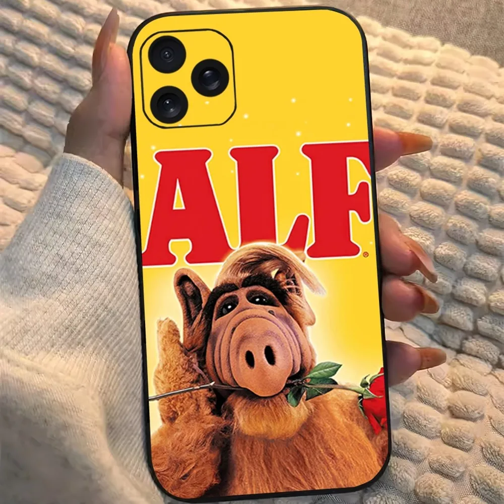 TV S-Series Alf Funny Phone Case For iPhone 8 11 12 13 14 15 Mini X XR XS PRO MAX Plus Shell