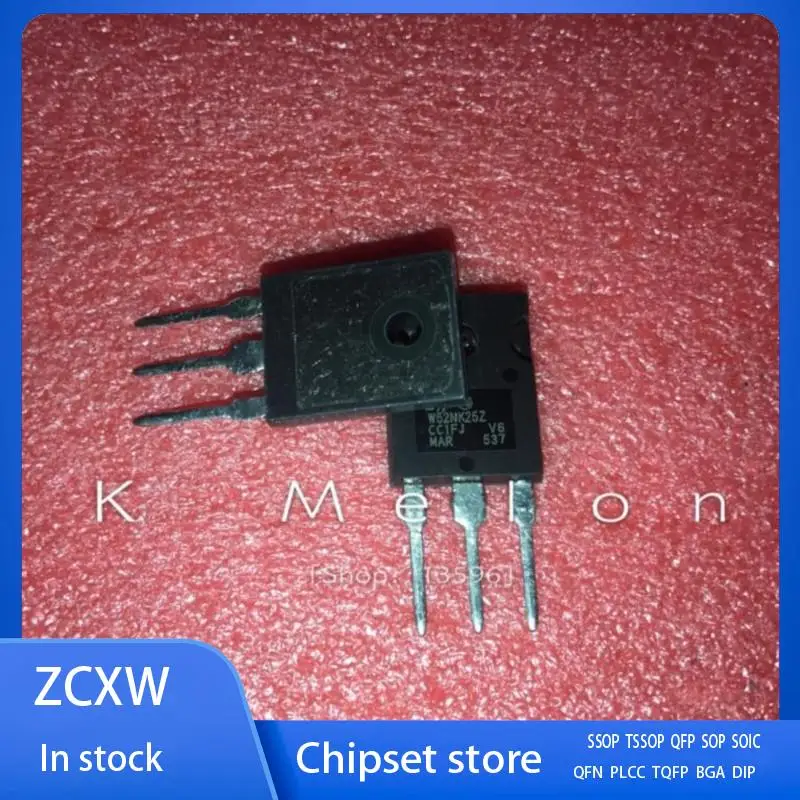 5PCS-10PCS/LOT   STW52NK25Z W52NK25Z W52NK25 TO-247 52A 250V