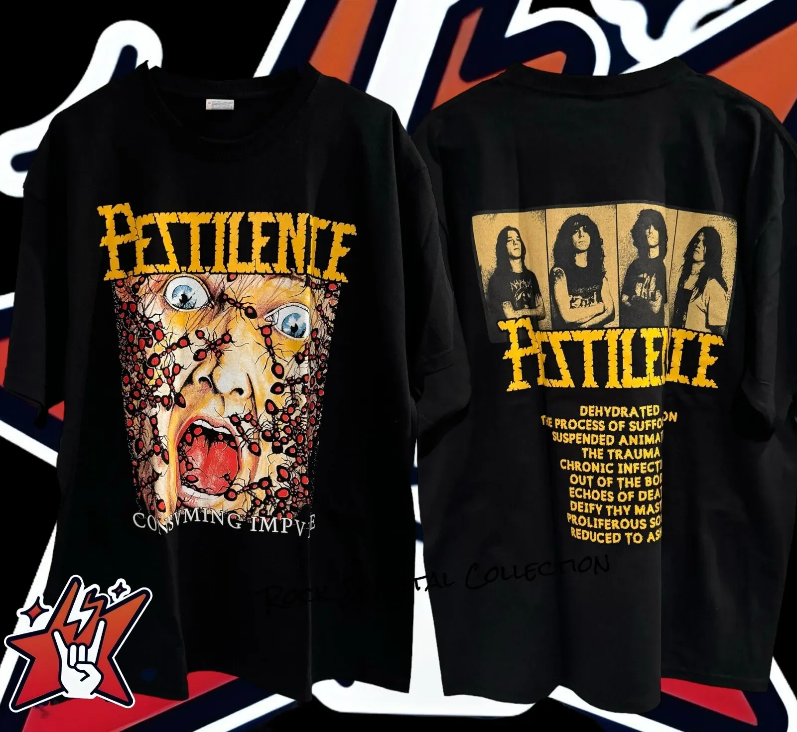 Футболка Pestilence Consume Impulse, новый размер L Asphyx Carcass Morgoth