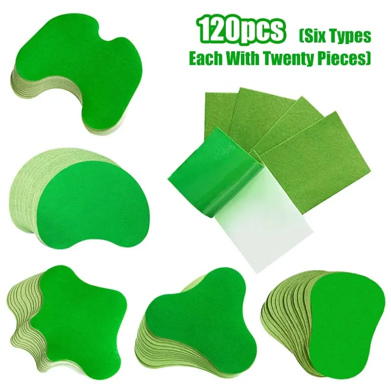 120 قطعة ستة أنواع من الرقع الحرارية، رقعة دافئة تدوم طويلاً للرقبة والأكتاف والظهر والركبتين والأقدام-المكتب والسفر والرياضة