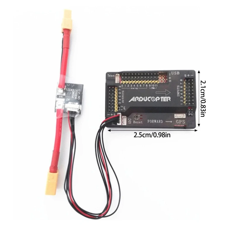 APMPIX Stromsensoren 5V 2A BEC Netzteilmodul für Flight Controller 95AF