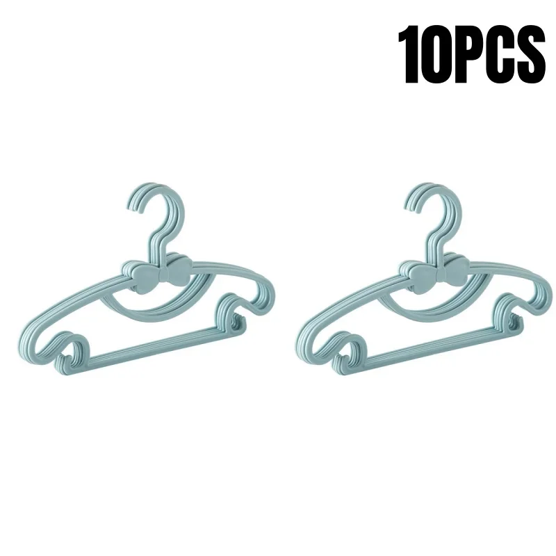 5-50 Stuks Baby Hangers Plastic Kinderkleding Opslag Hanger voor Kwekerij Kinderen Hangers Peuter Baby Draagbare Jassen Thuis rek