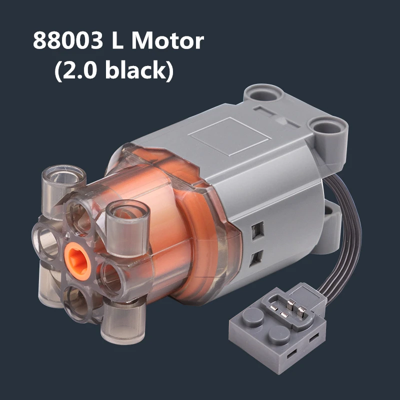 Piezas técnicas MOC, bloques de construcción, funciones de potencia, motores, servomotor de tren, caja de batería, receptor de Control, juguetes para niño, regalo de Navidad