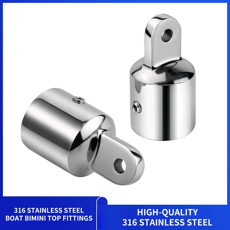 Bimini Top Cap 316 Stainless Steel Top Caps Marine Hardware Boat Accessories Bimini Top Eye End