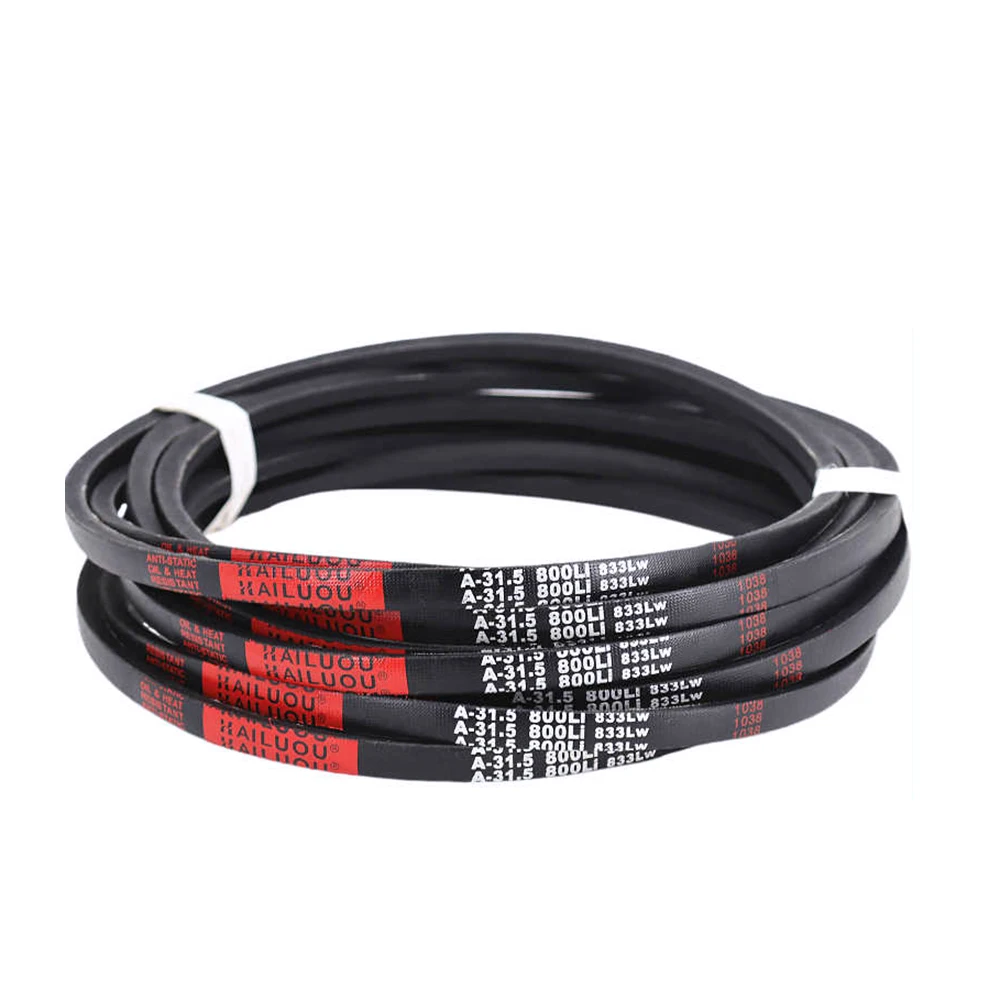 A-Section V-Belts 13mmX8mm Rubber Belt Drive Belt Triangle Belt Power Transmission Belts Lengh A420Li-A965Li (Choose Size In mm)