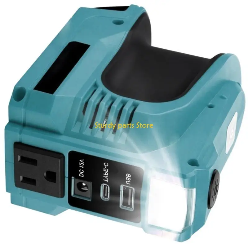 97QC متعدد الوظائف 180W العاكس الطاقة مع ظهور جميل سهلة حمل العاكس مع منفذ شحن USB لليخنين 18 فولت