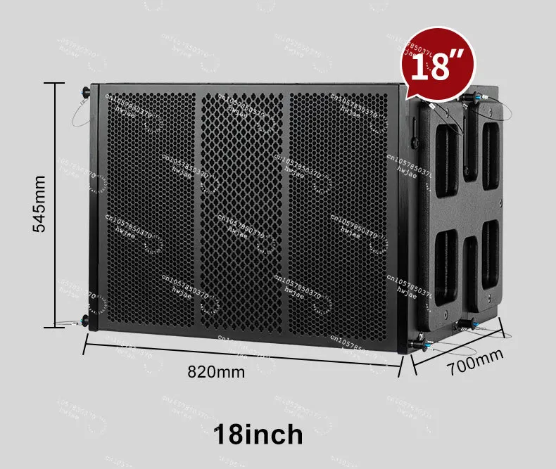 High Performance Sound System Dual 6.5 Inch Hanging Stage Wedding DJ Meeting Hall Professional Vertical Mini Line Array Speakers