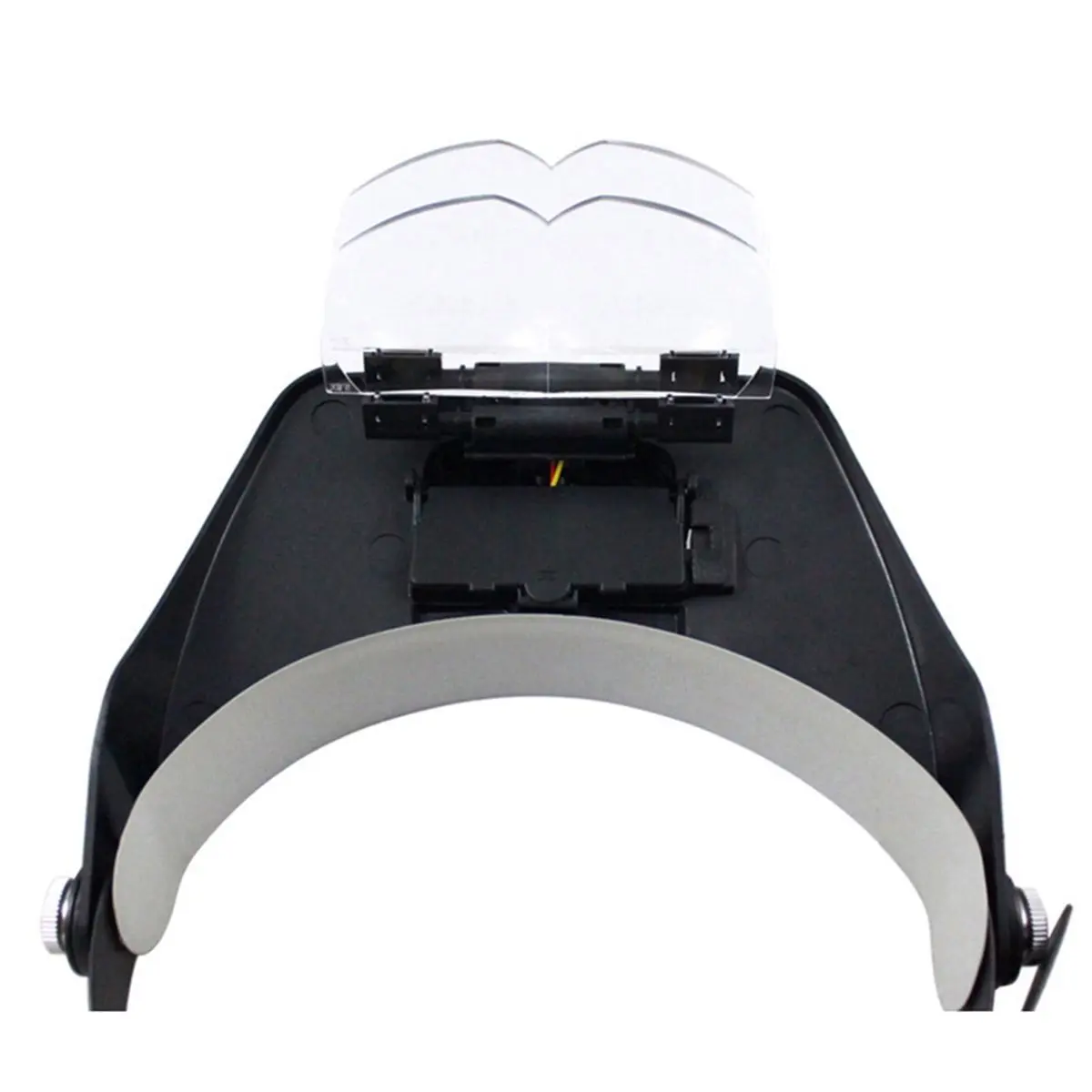Headband Glasses Magnifier 1.2X 1.8X 2.5X 3.5X LED Magnifier Loupe Glasses Reading Magnifier Jewelry Magnifier
