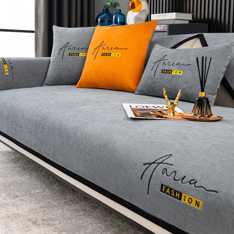 1pcs Anti-dirty Non-slip Sofa Cover Dog Mat Cushion All-inclusive Removable Multi-size Corner Sofa Towel Sectional Sofa Towel