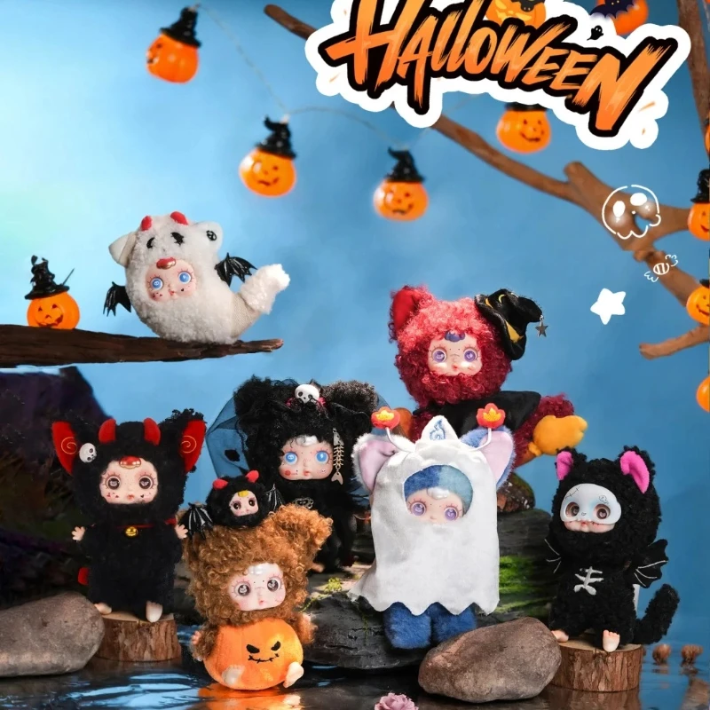 

MMSuger Baby Night Elf Party Series слепая коробка Хэллоуин милая забавная плюшевая кукла рюкзак кулон фестиваль орнамент игрушка подарок-сюрприз