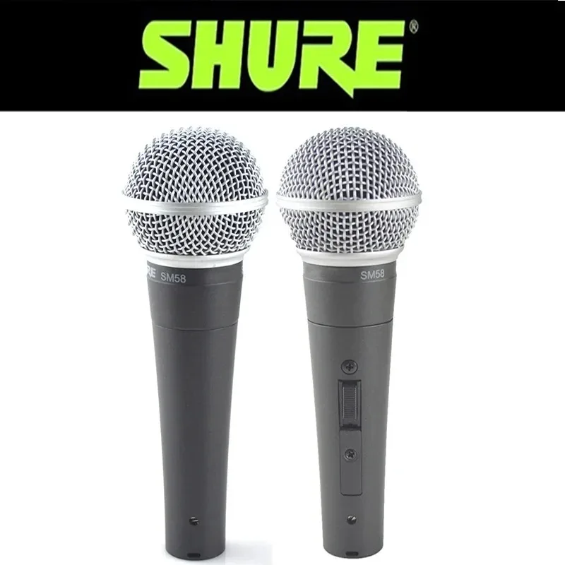 Shure SM58 SK Cardioid Dynamic Microphone for Stage Singing Professional Wired - view 3