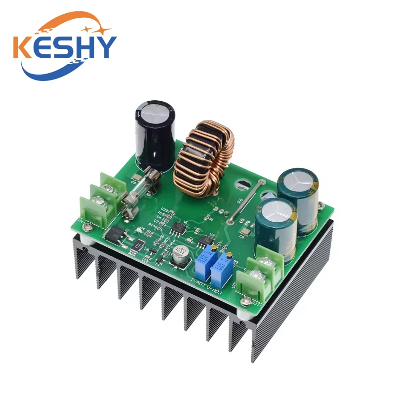 DC 10-60V To 12-80V High Power Boost Module 600W MPPT Solar Constant Voltage Constant Current Vehicle Voltage Regulator Module