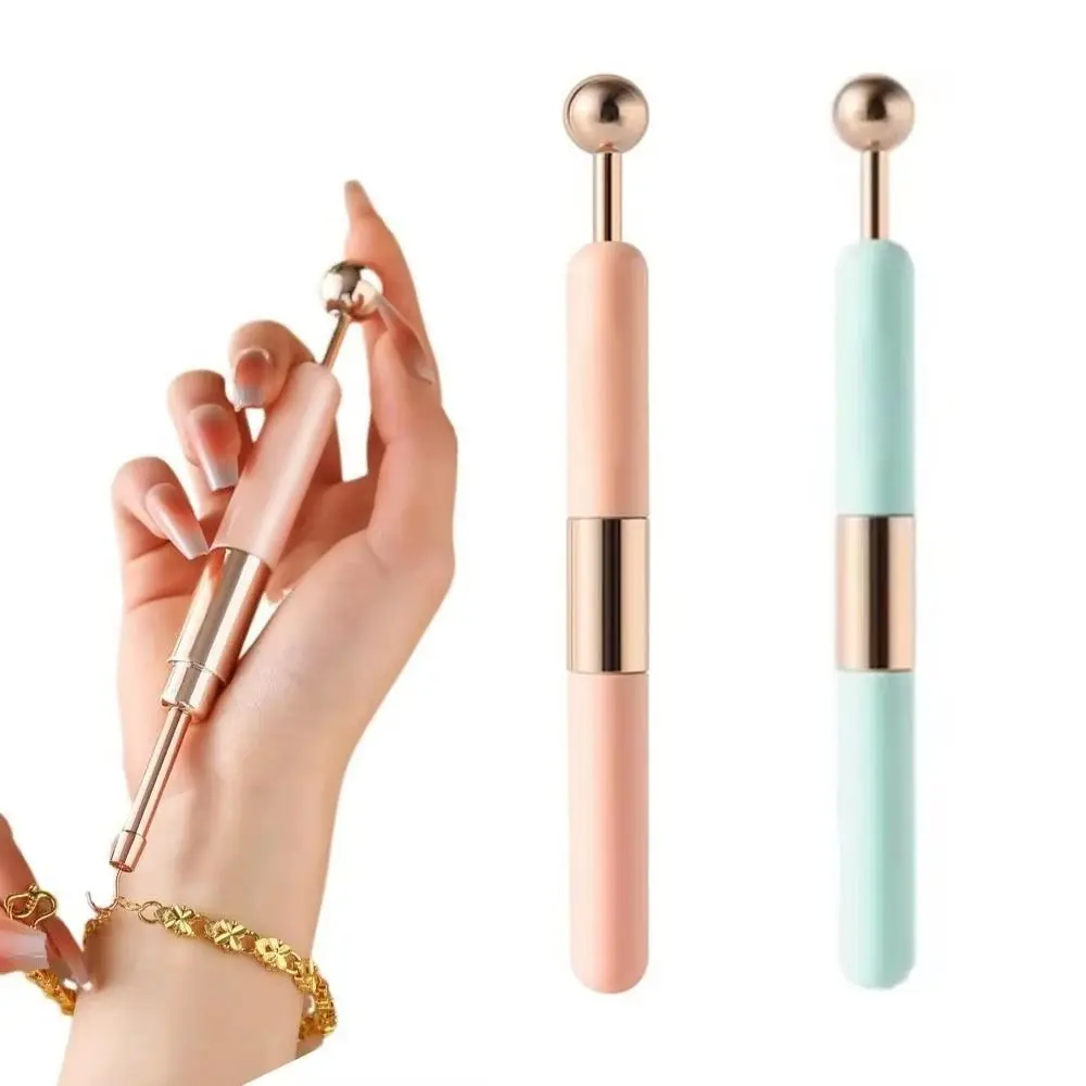 

Anti-Slip Secure Grip Jewelry Wearing Tool Skin Friendly Materials Compact Design Bracelet Fastener Helper Multifunctional