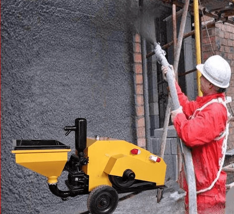 Electric Mortar Spraying Machine for Wall Cement Plastering Construction