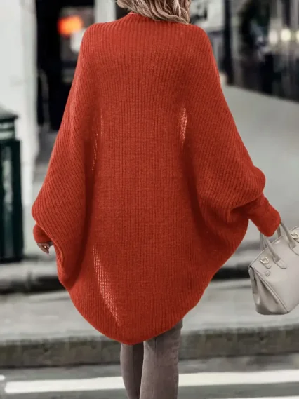 Women's Fashion Shoulder-Length Open Cardigan Lightweight Layering Piece Perfect for Autumn Styling And Everyday Wear