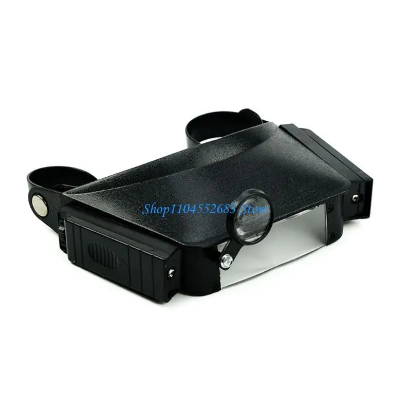 

Y6GD Eyewear Loupes Lamp Glass For Reading Jewelry Repair 1.5 3 9.5 11X