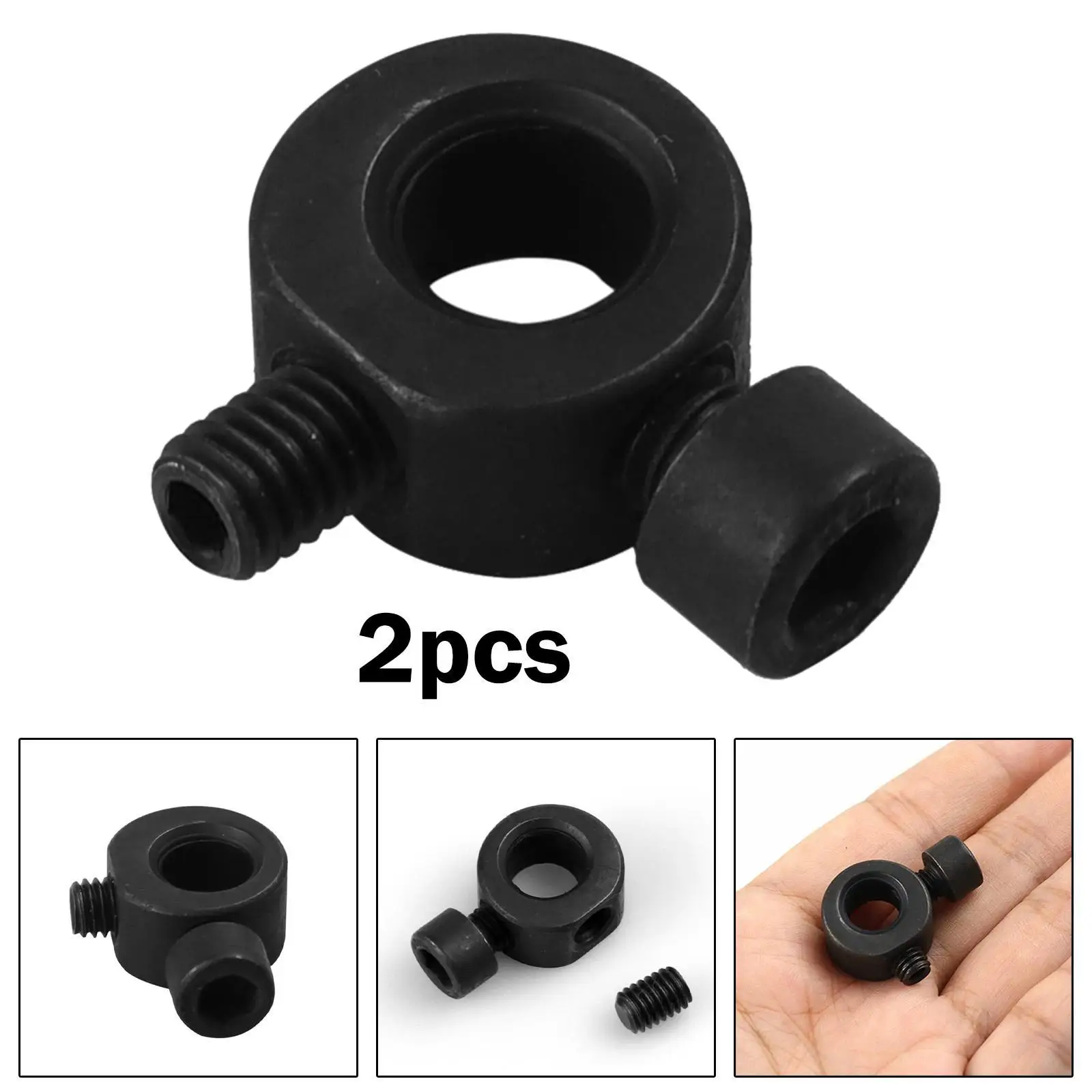 

2 Pieces 4304 Blade Clamp Sturdy Metal 8mm Hole Assembly Part Blade Holder