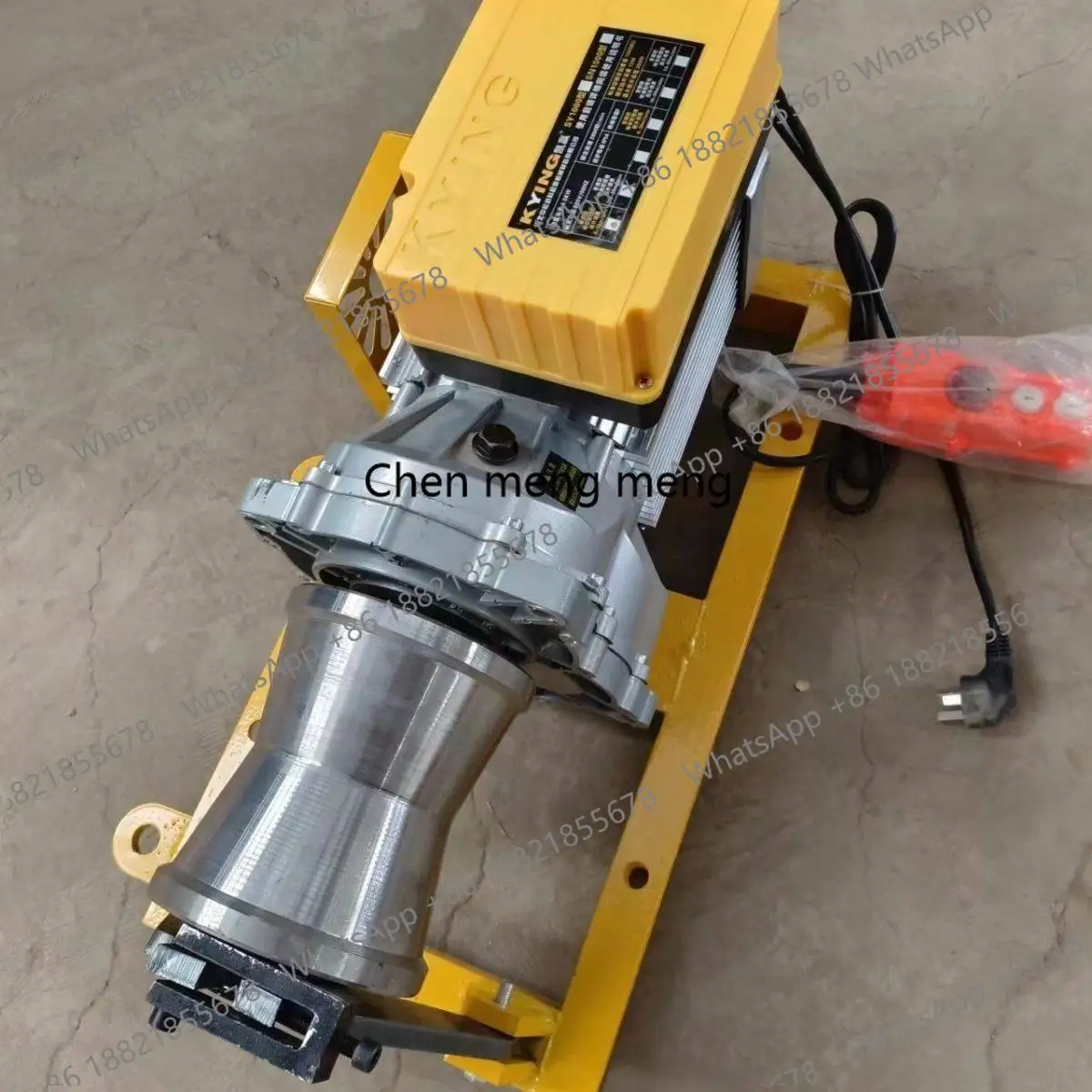 

Small Motor Electric Winch Lightweight Hoist 5 Ton 220V 380V Cable Traction