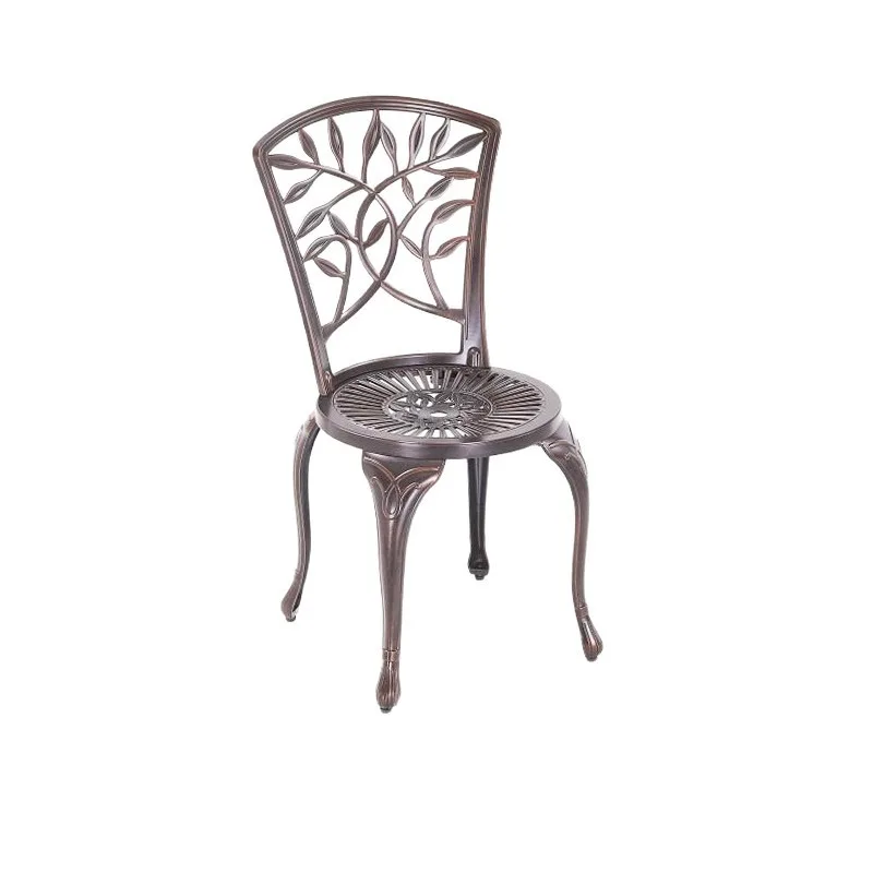 

Садовые столы и стулья для виллы на открытом воздухе, комплект из трех предметов, водонепроницаемые и солнцезащитные, из литого металла.