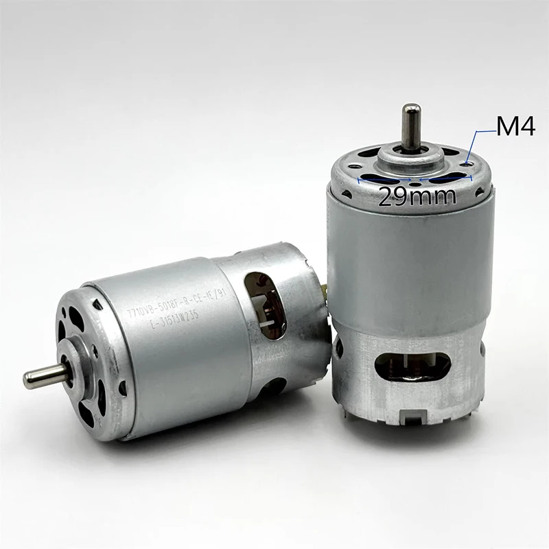 1PCS High Speed Power Electric Motor 17500RPM DC 18V-36V Front Ball Bearing for Drill Tools, NICHIBO RS-775VC-5018 775 Motor
