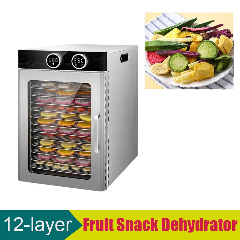 Fruit and Vegetable Dryer 12 Layers Fruit and Vegetable Small Dehydrator Dryer Machine