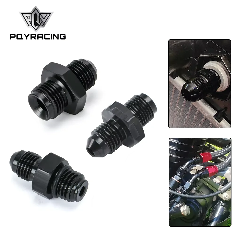 4AN To 7/16-24 4AN to M12*1.5 6AN To 5/8-18 Male Flare To Male Thread Turbo Oil Feed Adapter Fitting for GT25/28/30/35/35R