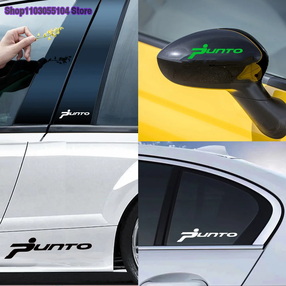 2pcs Car Body Sticker For PUNTO Auto Accessories