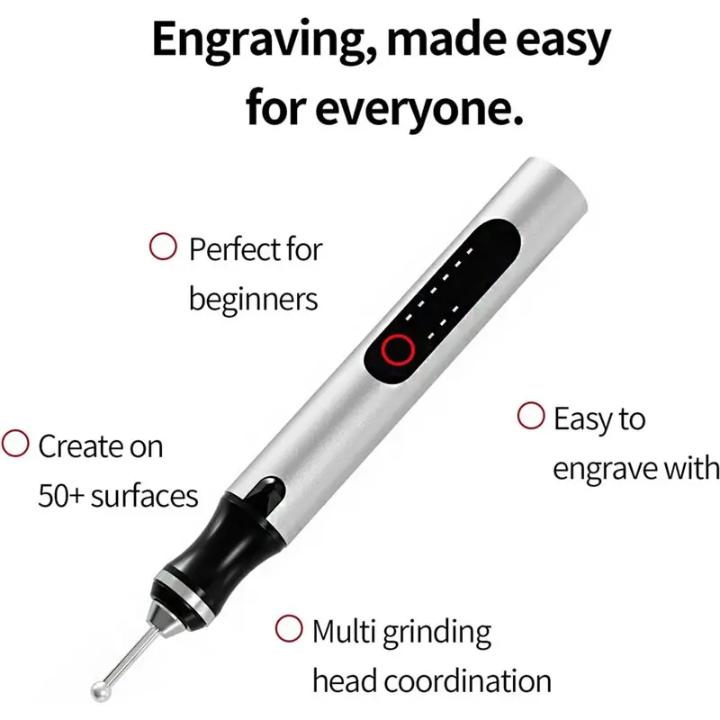 مجموعة أقلام النقش اللاسلكية ABYP - أداة دقيقة للفنانين ونقش اليشم والخشب والمعادن مع أداة نقش الخشب #3