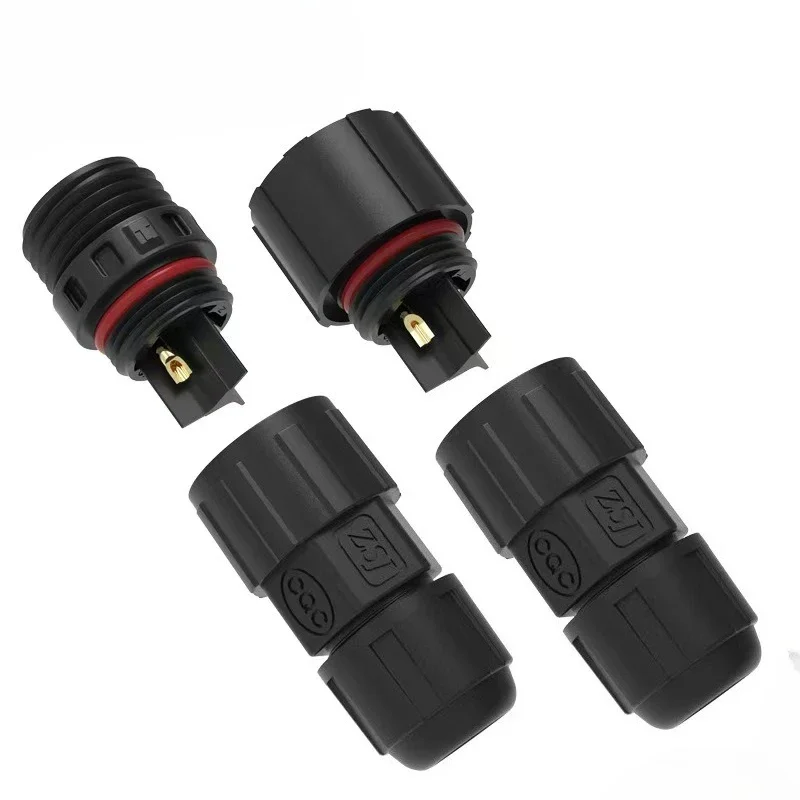 M16  Waterproof Connector IP68 Aviation Plug and Socket 2/3/4/5/6/7/8/9/10/11/12 PIn Male Female Docking Solid Needle