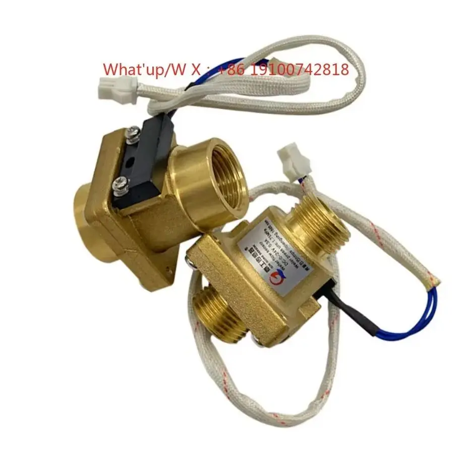 4/6 Minute 1 Inch Normally Open All‑Copper High‑Temp Water Flow Sensing Signal Control Switch Accessory