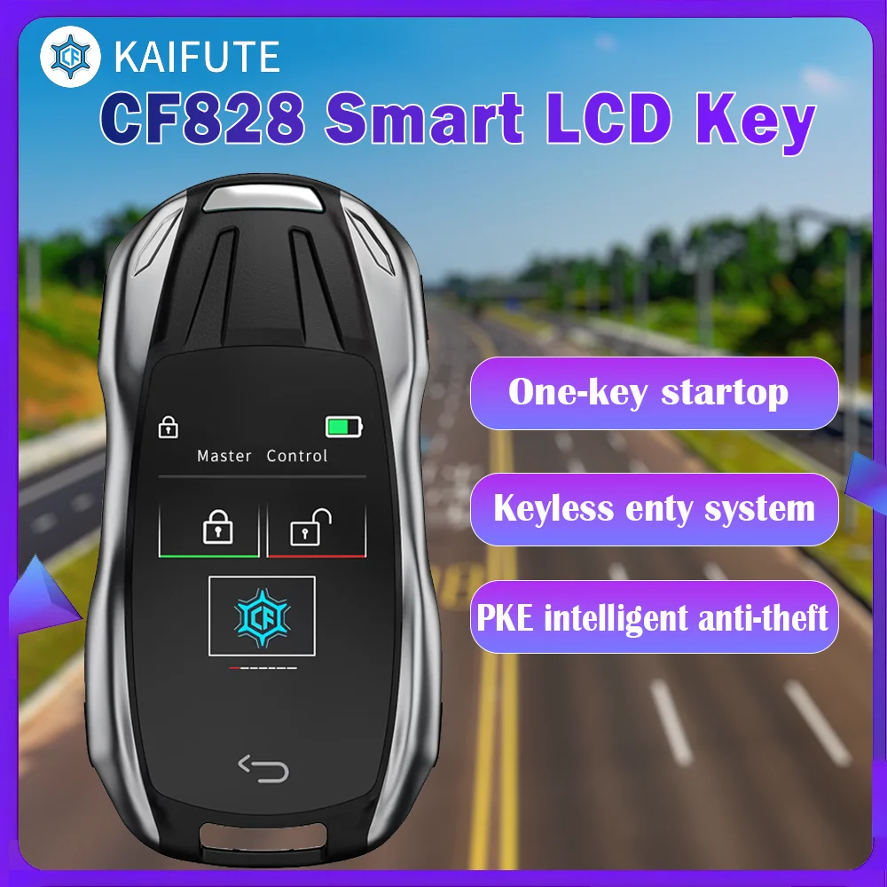 CF828 Universal Remote LCD Key Screen For BMW Benz Audi Kia Lexus Jaguar Mazda Hyundai Renault Nissan Honda Toyota Volvo VW