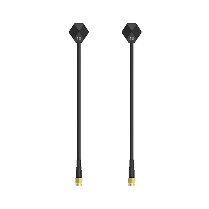 Antenne SMA 2.4Dbi LHCP/RHCP pour importateur de course FPV, accessoires de 5.8 mesurz, 100mm/150mm, 2 pièces