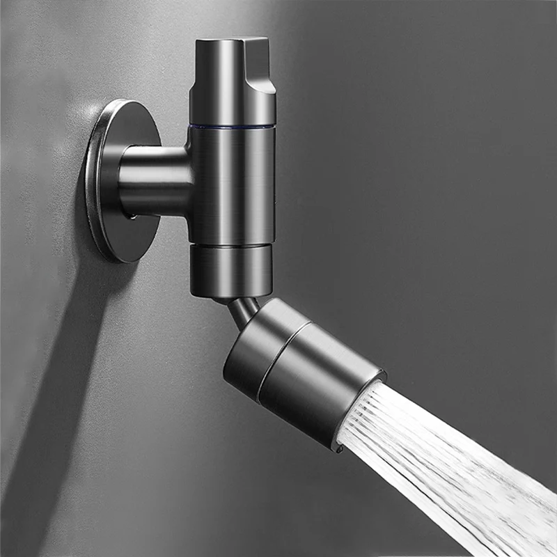 Two Outlet Modes Mini Mop Pool Faucet Universal Rotating Washing Machine Faucet Swimming Pool Faucet