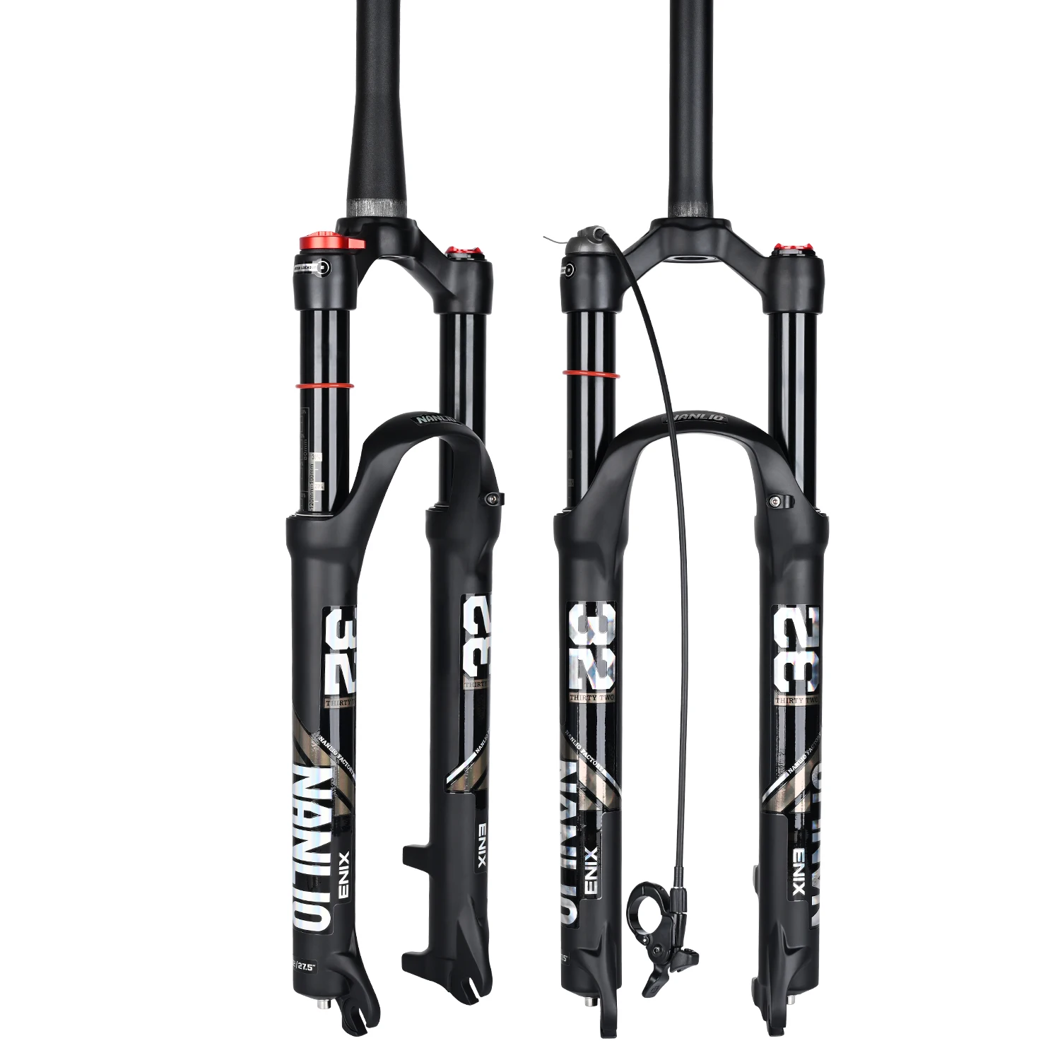 Nanlio X5 PRO MTB luchtveringvork 120mm veerweg 26 27.5 29 inch lichtgewicht 1,8kg XC mountainbike voorvork + gratis cadeau - afbeelding 2