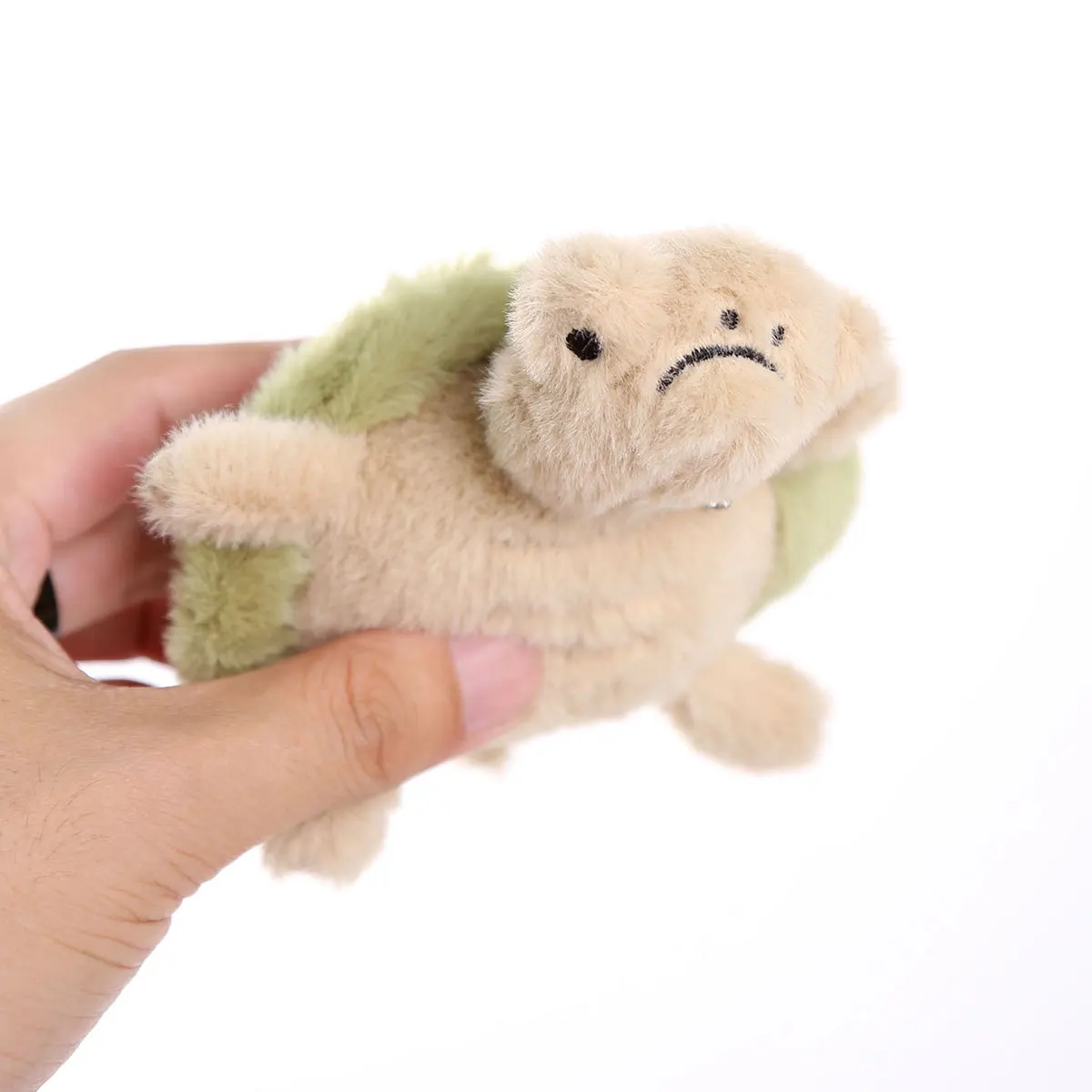 

Mr. Turtle Backpack Pendant Doll Cute Keychain Plush Green Sea Turtle Toy Birthday Holiday Gift Keyring Baby Comfort Accessory