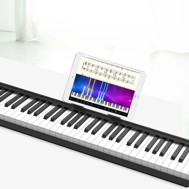 Dual Speaker 88 Key Rechargeable Professional Electric Piano Connected to APP Intelligent Bluetooth Electronic Piano