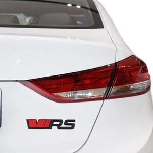 Metallkleber für Auto -Heckstamm, VR -Frontgrill, Emblem, Skoda VRS Logo Octavia 1 2 3 Rapid Kodiaq Karoq Fabia Kamiq Superb 12 Hauptverkäufe LED Kombi Lighthouse - №9