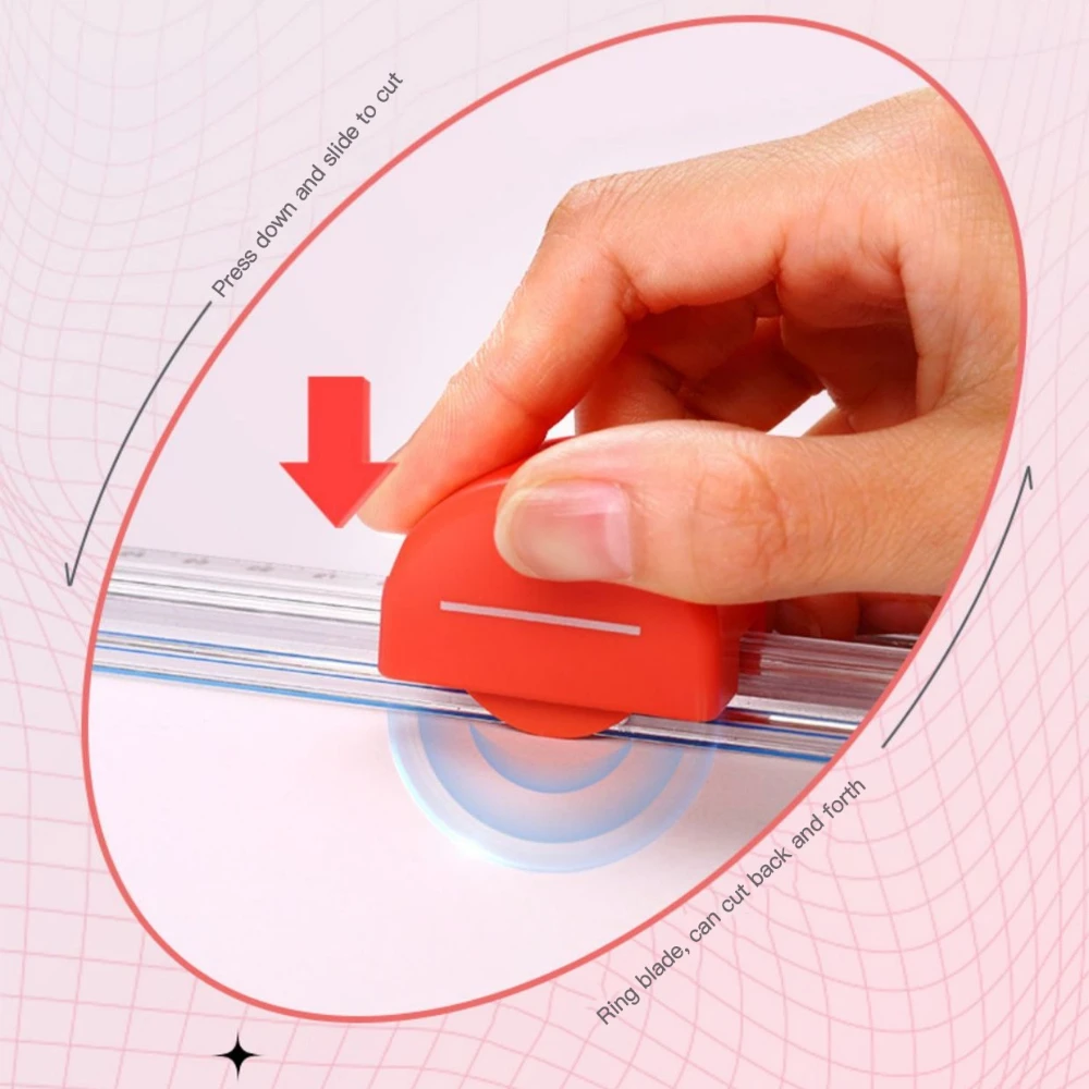 1pcs Mini Paper Trimmer Paper Cutter Cutting Machine for Art Diy Craft Card Photo Laminated Paper Scrapbook Home Crafts Tools view 2