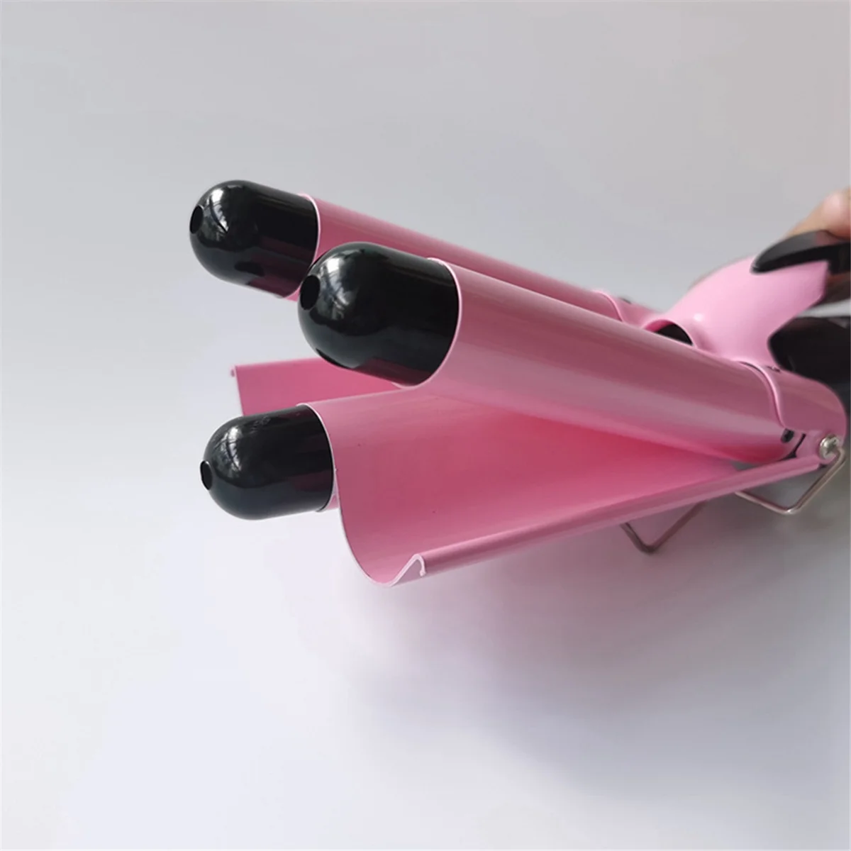 Egg Roll Stick Three Stick Curling Iron Roll Water Ripple Three Tube Electric Cleat Electric Perm Lron EU-Plug