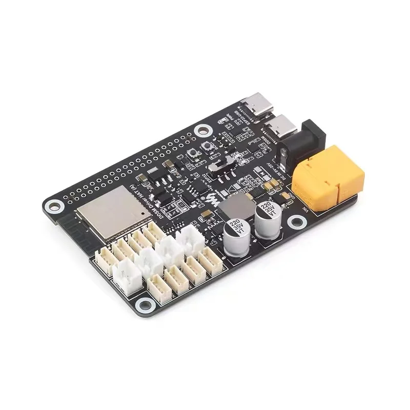 Raspberry Pi 5/4B Vierwege-Servomotor-Antriebsplatine DDSM115 DDSM210 Nabenmotor-Steuerplatine