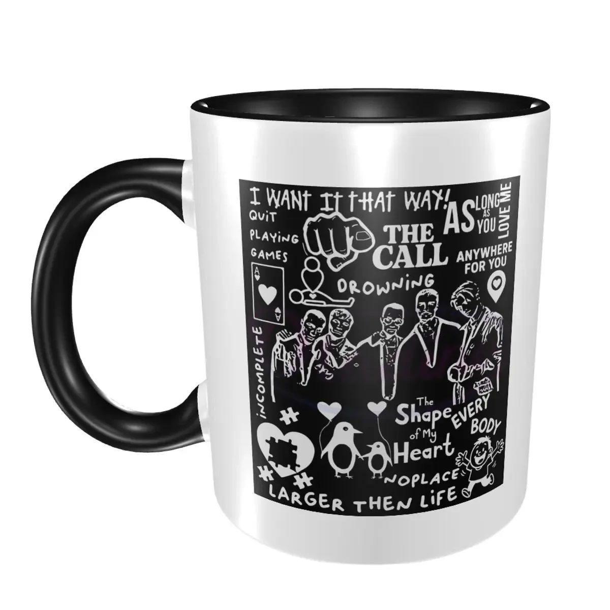 

Backstreet Boys Classic Mug Funny Ceramic Coffee Cups Tea Mugs Milk Cup Drinkware Gifts for Friends