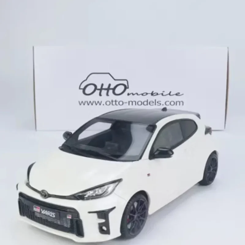 1:18 Scale Yaris GR Classic Sedan Delicacy Resin Car Model Static Collectible Toy Holiday Gift