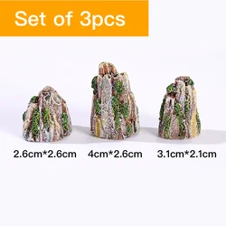 Miniatures Model Rockery Ornament DIY Figurines Toy Crafts Simulation Resin Model Mini Landscape Decoration for Home Decor Gifts