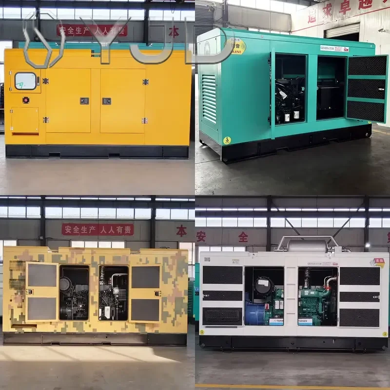 High QualitySilent Container Silent Type Electricity Generator Generation Set With 100Kw for Sale