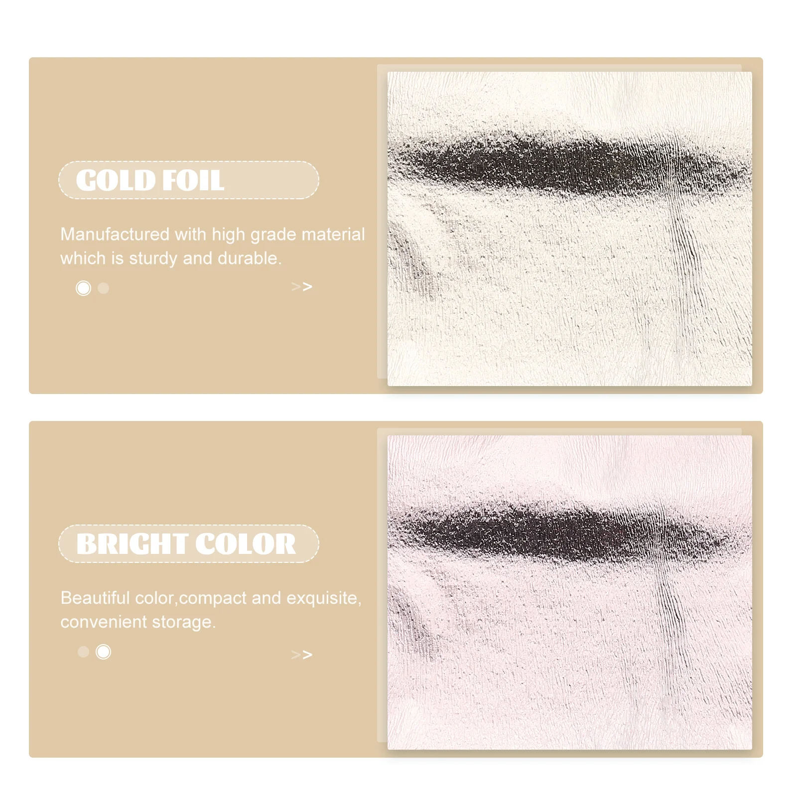 

300 Sheets Gold Leaf Sheets Decorative Foil Flakes Furnishings DIY Decoration Glittering Gilding Flakes Handcraft Accessories