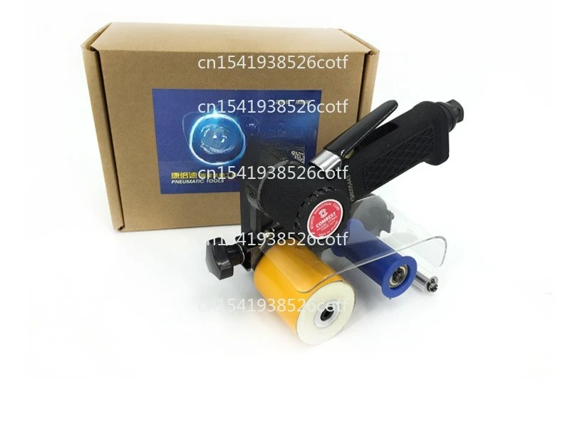 

CY-39360 Pneumatic belt machine Taiwan four-ring emery cloth ring polishing wire drawing machine