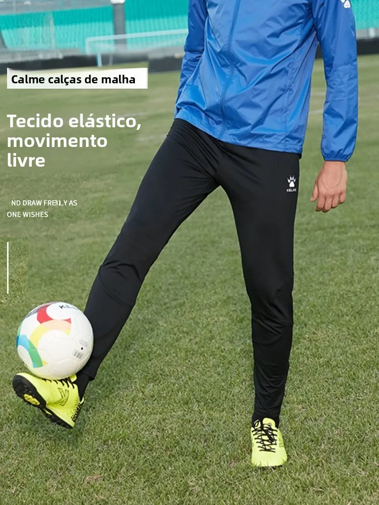 men's-casual-knitted-sports-football-training-long-trousers-straight-leg-pants-spring-autumn-customizable-soccer-pants