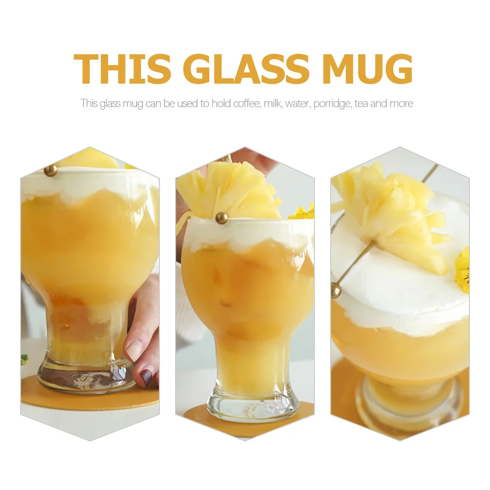 Taza de vidrio transparente, utensilio para bebidas, té caliente, café, Chocolate, la mejor idea de regalo, taza para beber de vidrio, taza para beber transparente