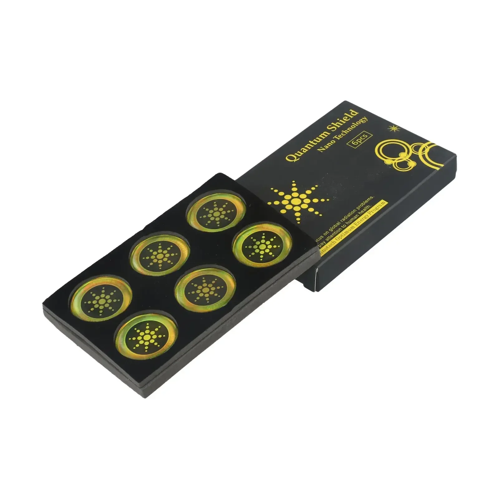 Radiation Shield Shield Yourself from EMF Radiation with These Quantum Anti Radiation Stickers for Your Devices