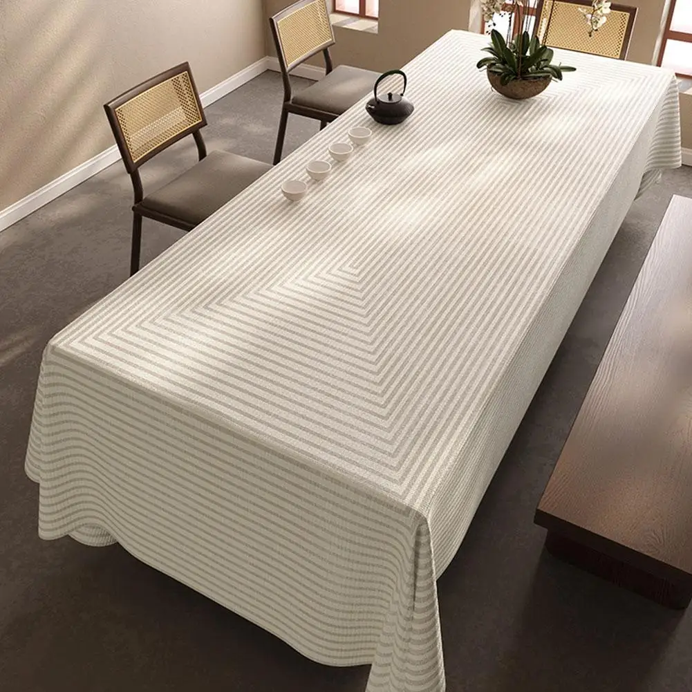 Mantel Rectangular Simple y moderno para boda, Hotel, banquete, cubierta de mesa, decoración del hogar, 130cm x 160cm, A5s9